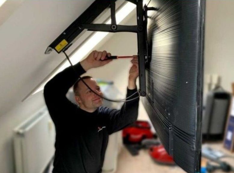 Kronshteyin ustanovka Telvizor Karniz Konditsioner Mebel ustanovka