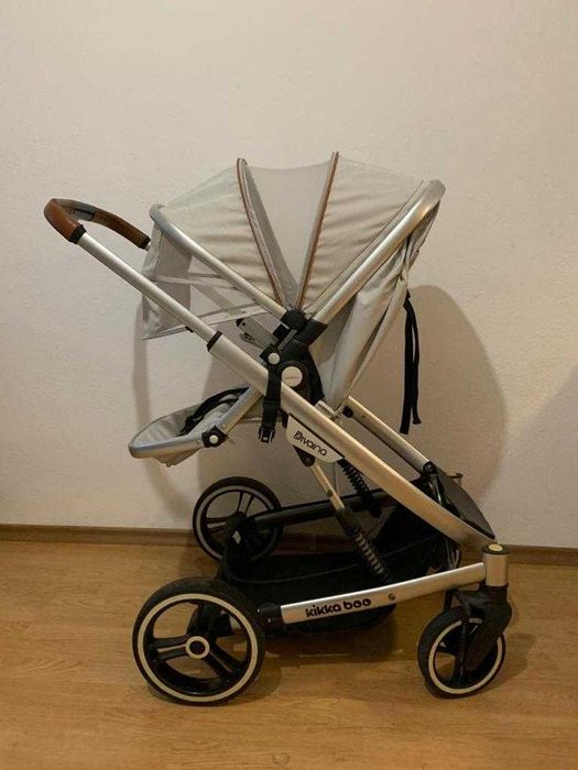kikka boo divaina 2 в 1 + столче за кола за новородено