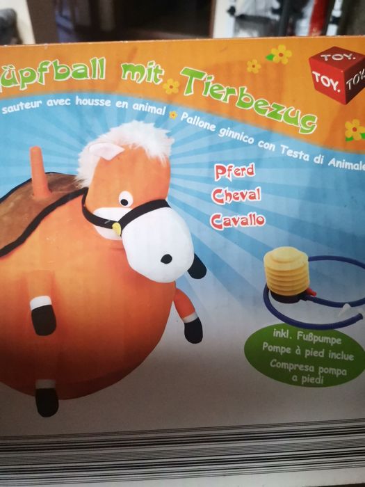 Jucărie minge - cal pentru sarit