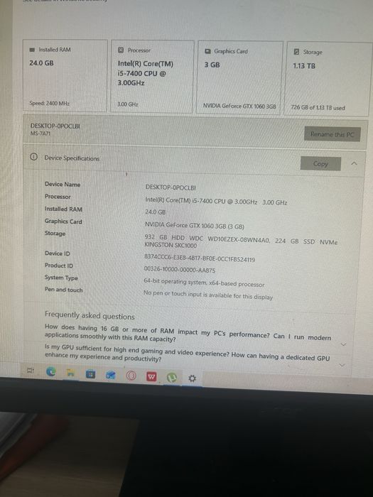 Vand calculator in stare buna
