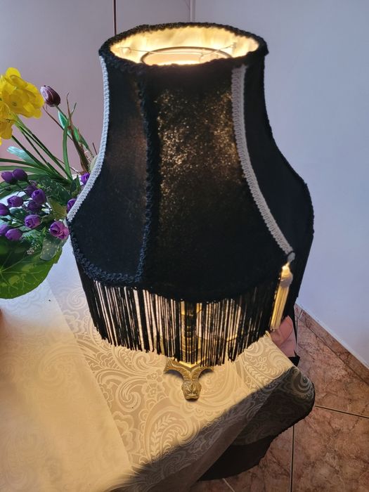 Lampă bronz masiv vintage