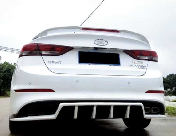 Спойлер hyundai elantra 6