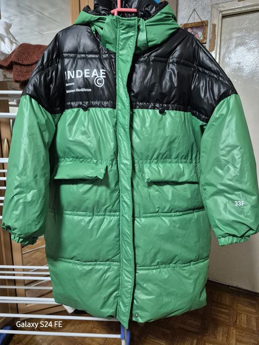 Зимняя куртка удлинённая