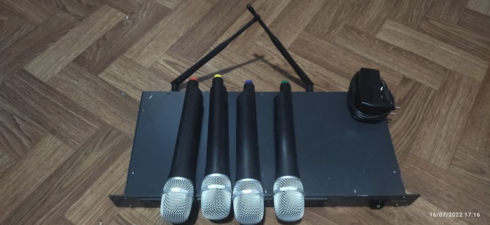 Set 4 microfoane PASO