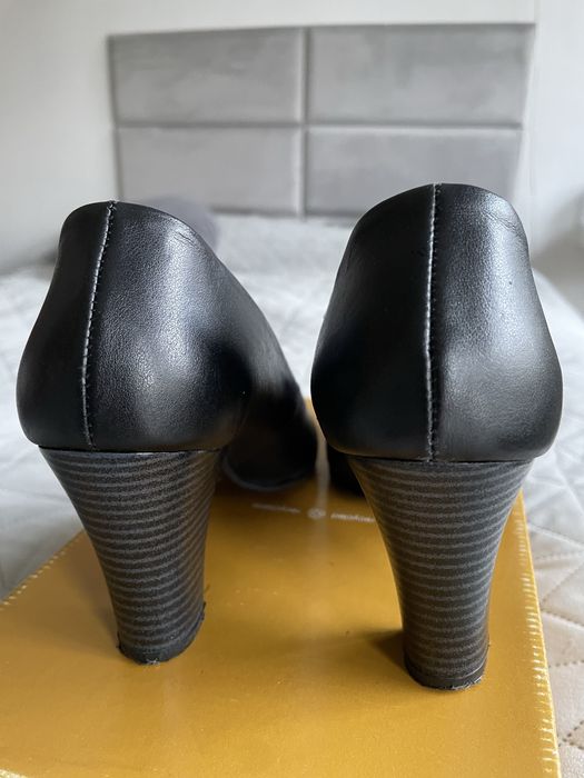 Дамски елегантни обувки естествена кожа