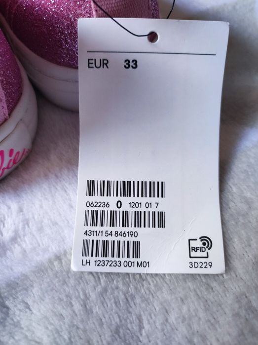 Balerini cu sclipici Barbie 33 NOI cu eticheta