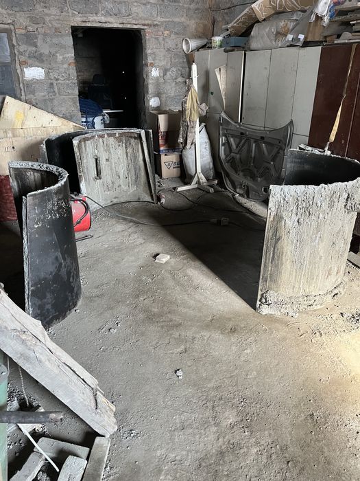 Форма для железобетонных колец