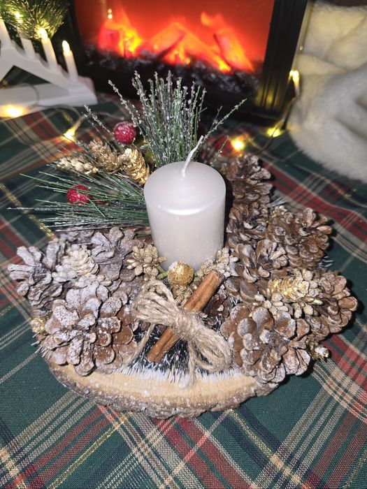 Коледни свещници