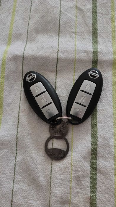Ключ Keyless за Nissan, juke, qashqai, leaf, mikra и др.