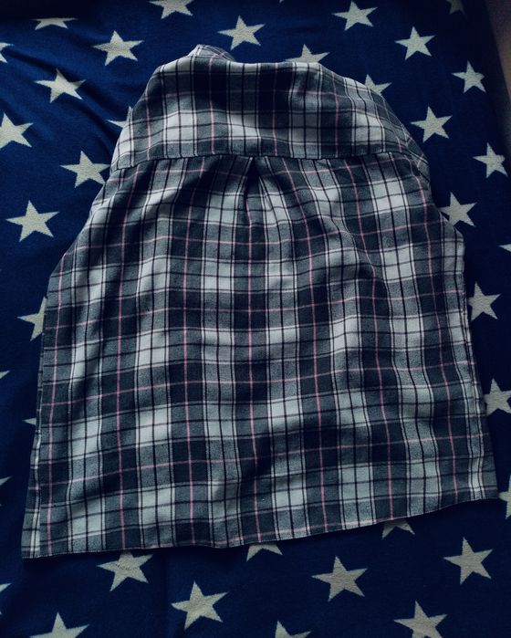 Продаю рубашку в клетку оверсайз