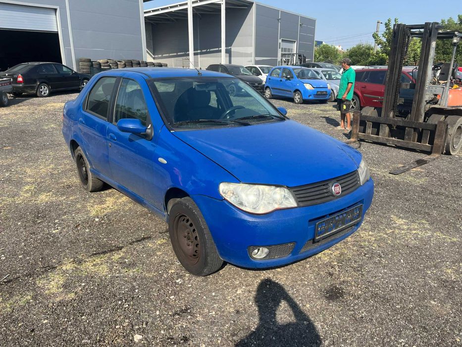 Dezmembrez Fiat Albea facelift 2008 1,4 benzina albastru