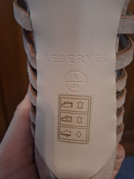 Reserved сандали естествена кожа