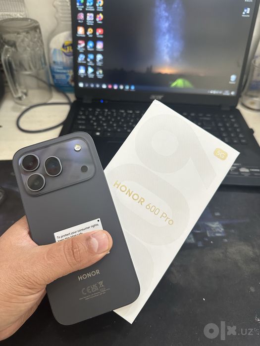 Honor 600 pro (12/512 gb) yangi