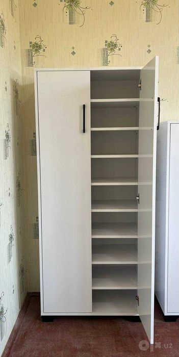 Oyoq kiyim shkafi | 8 polkali | commode | 163х68х34