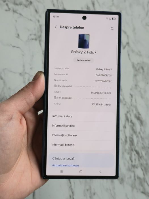 Vand/schimb Samsung Z Fold7 256 gb