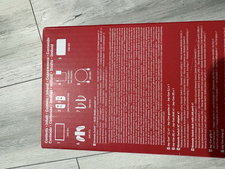 Nintendo Switch Oled Full Box