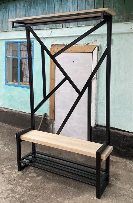 вешалка лофт стиль