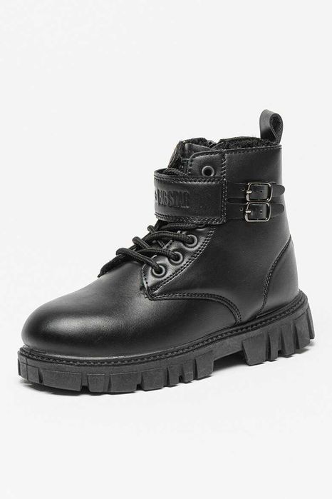 Ghete negre Big Star din piele ecologica copii, baieti, marimea 31