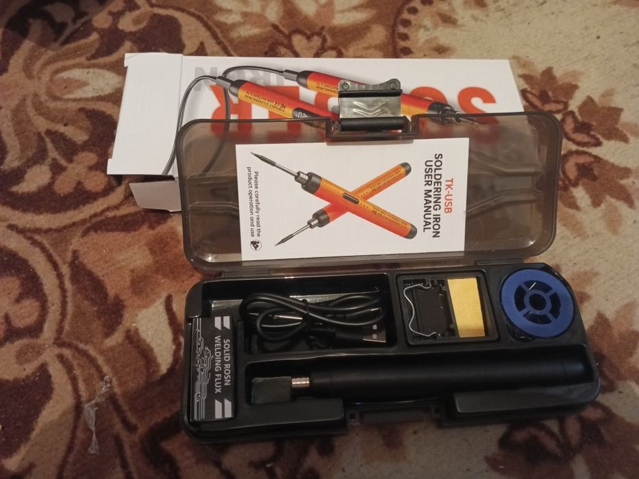 Паяльник набор чорний