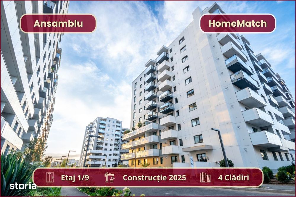 Cortina North || Studio premium || Prima închiriere || Comision 0%