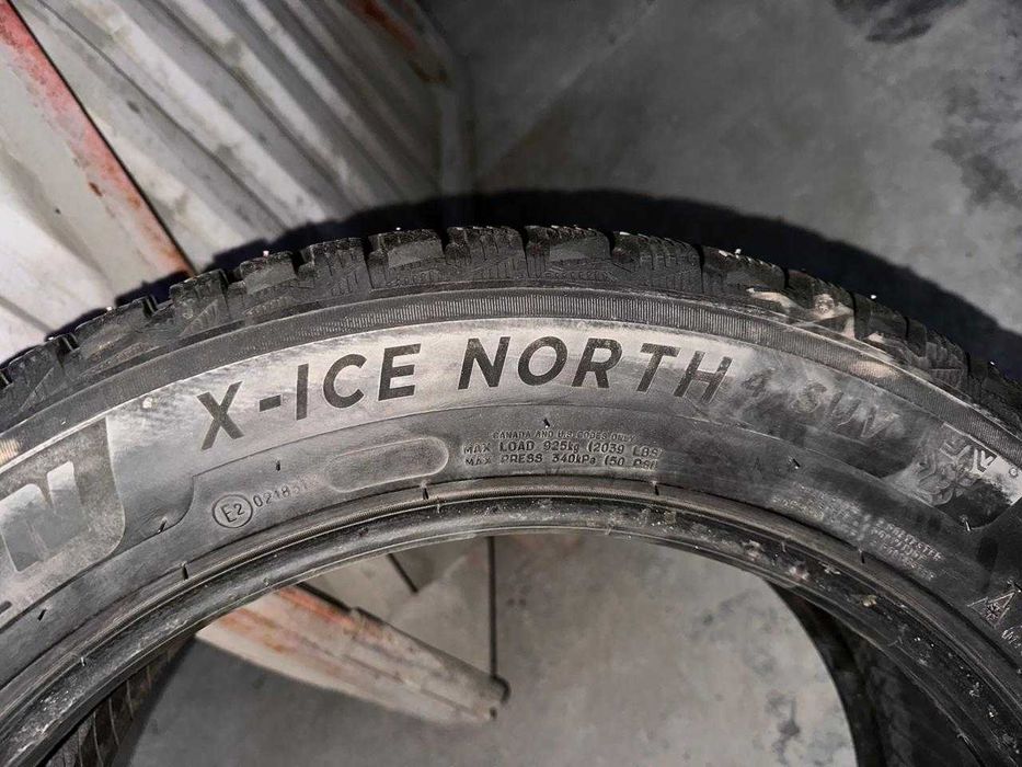 Шины MICHELIN X-ICE 235/55/19 Шипы, 4 колеса