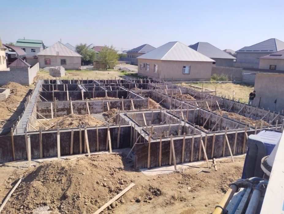 Заливаем фундамент