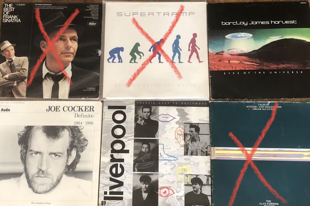 Виниловые пластинки разные жанры