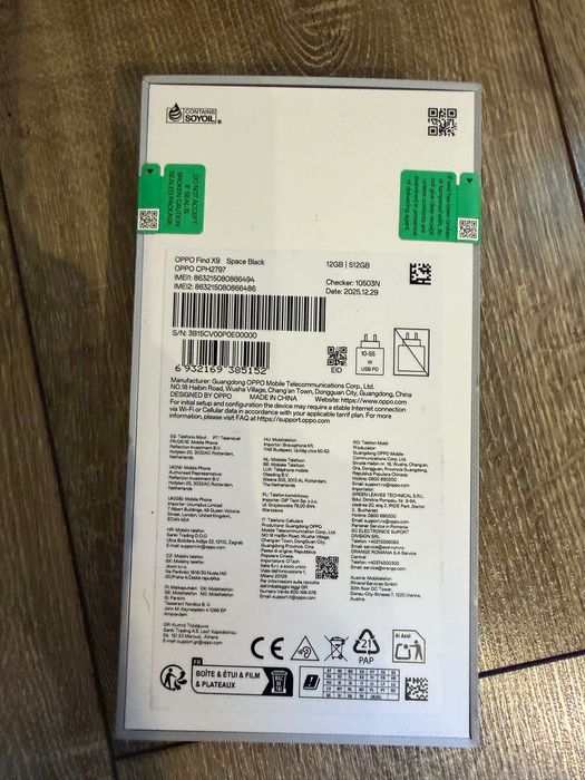 Oppo Find X9 Space Black