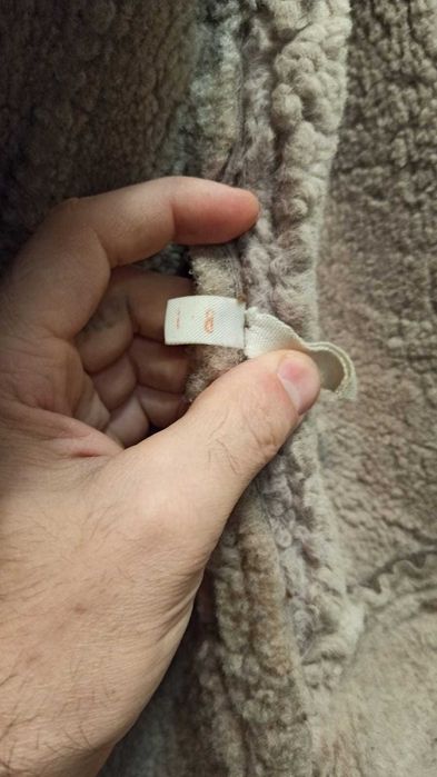 Мужская натуральная дубленка