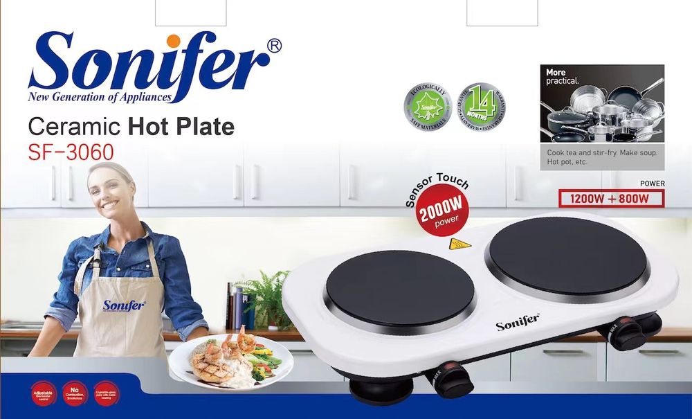 Электрическая плита керамическая плитка Sonifer sf-3060