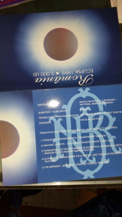 Bancnote colecție eclipsa
