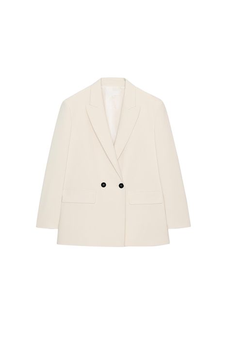 Zara oversized блейзър/сако, екрю, размер XS