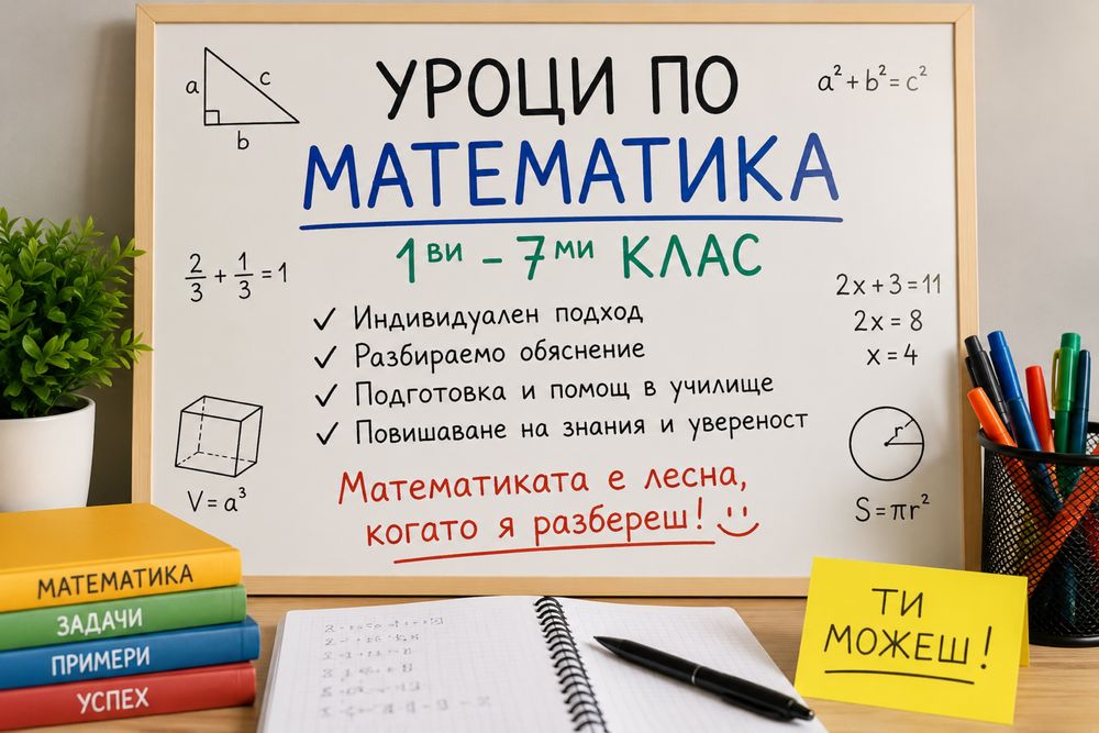 Частни утоци по математика 1 -7 клас