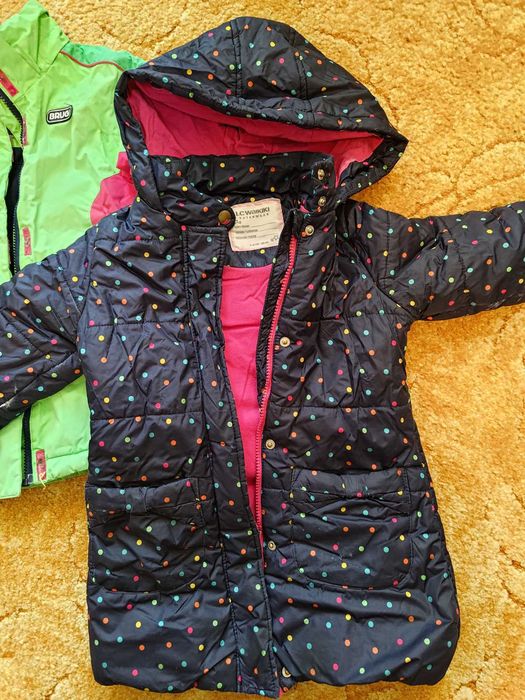 Детско зимно и скиорско яке 128