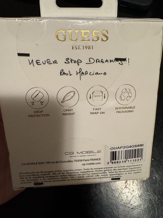 Husă Guess  AirPods Pro 2 – 4G Charm Collection – Nouă în cutie