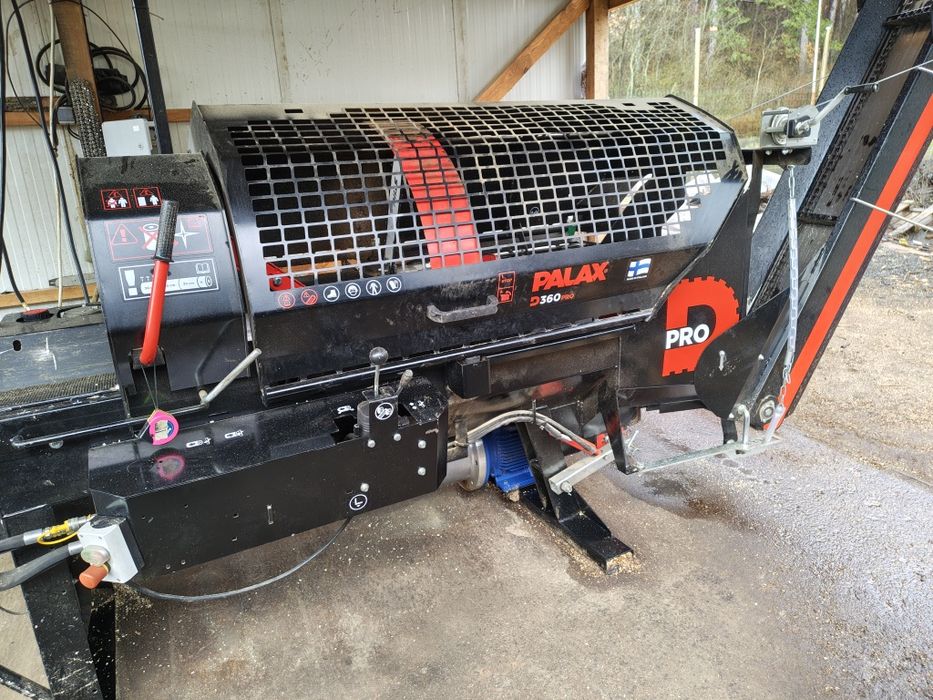 PALAX D 360 pro Палакс Процесор за рязане и цепене на дърва за огрев