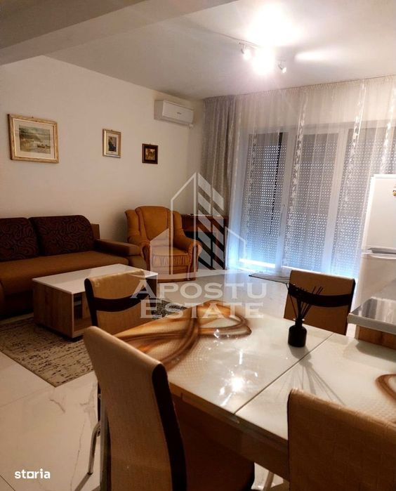 Apartament 2 camere de inchiriat,centrala proprie,petfriendly, Giroc