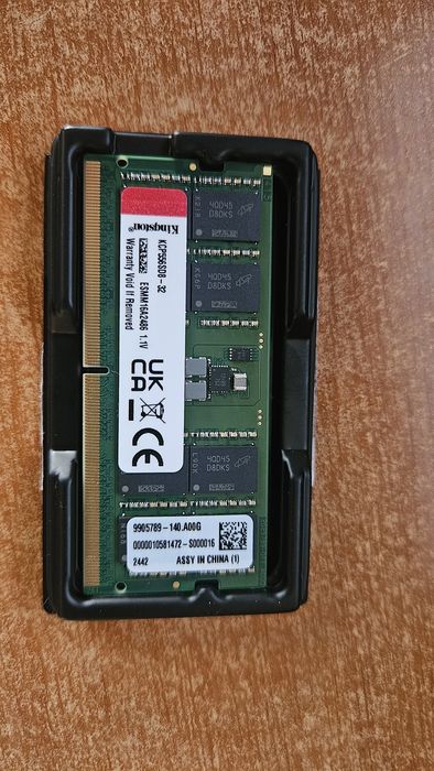 Memorie Ram Laptop Kingston 32Gb DDR5 5600Mhz SoDimm