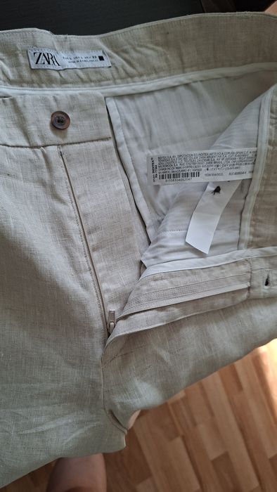 Льняные шорты от Zara