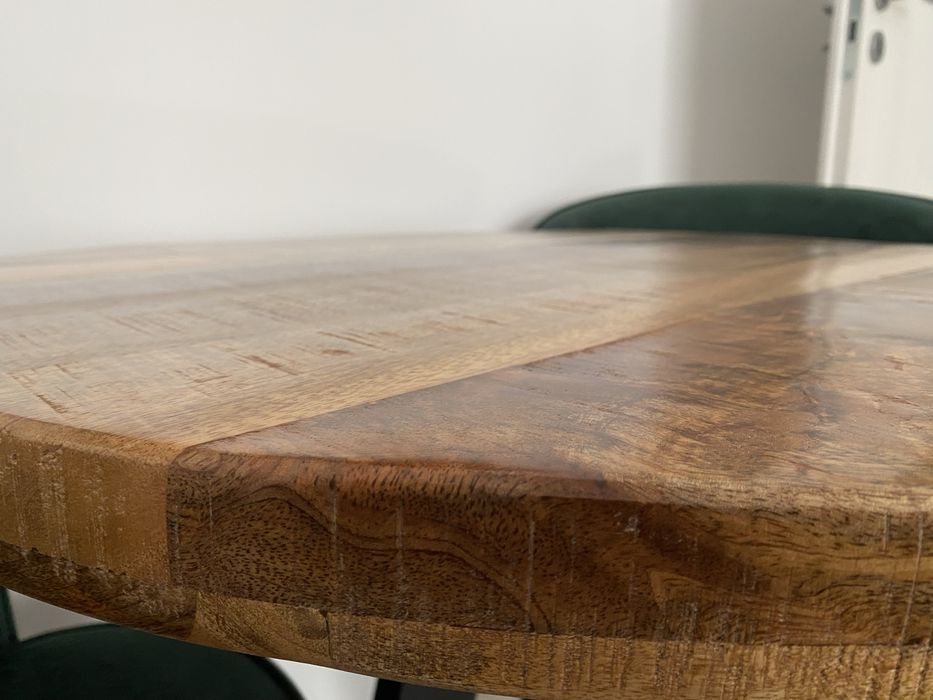 Masa living din lemn de mango si metal