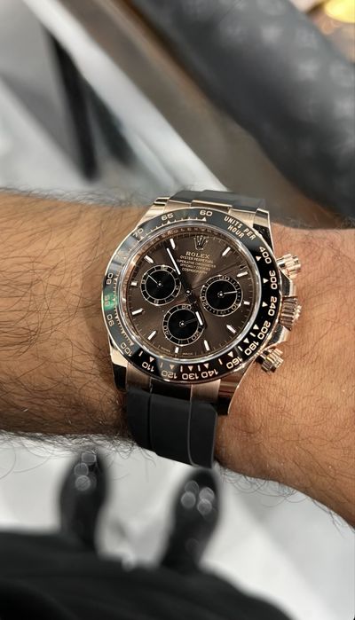 Rolex Daytona Oysterflex Chocolate ETA 4130 + NFC Card