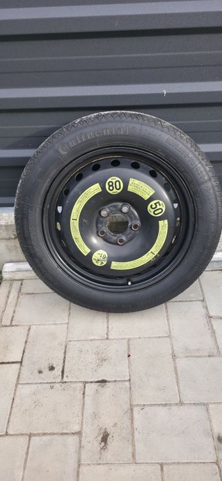 Roata rezerva slim ingusta originala Mercedes E Class W212 155 70 R 17