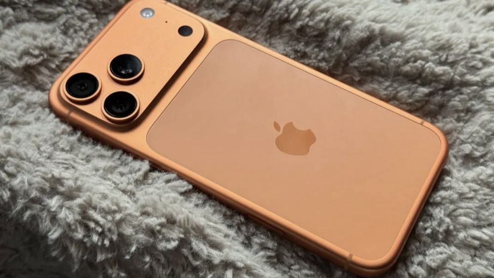 iPhone 17 Pro Max (Replica) — Стильный Titanium Orange