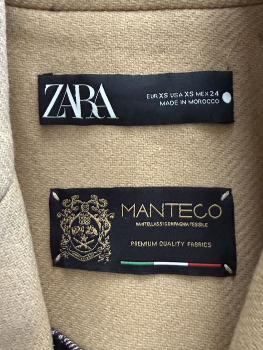 Zara палто manteco