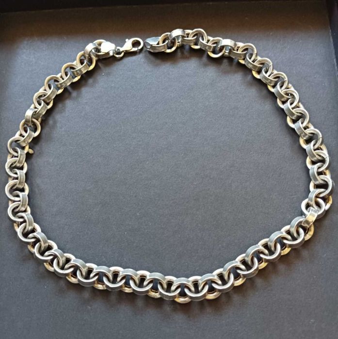 Масивен сребърен ланец