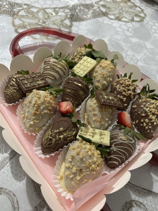 Клубника в бельгийском шоколаде