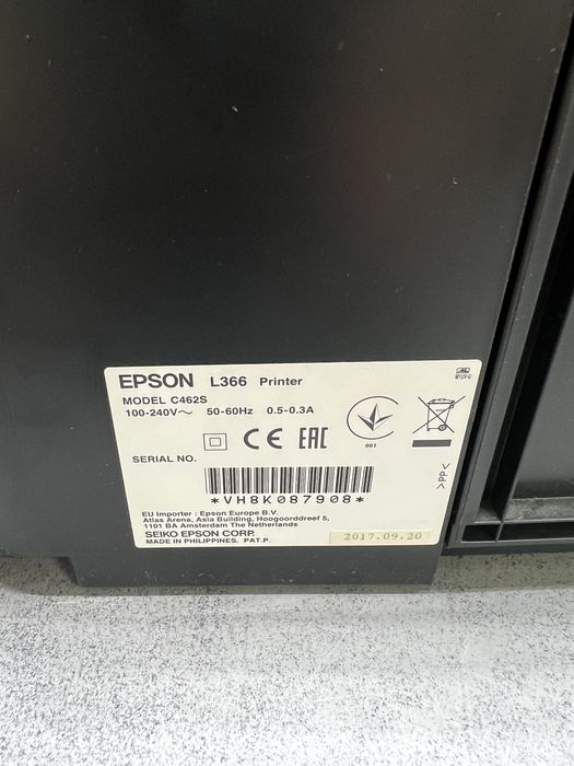 Продам цветной принтер EPSON L366