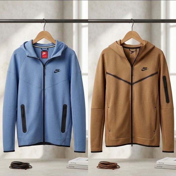 Nike tech fleece Brownie/ Baby Blue