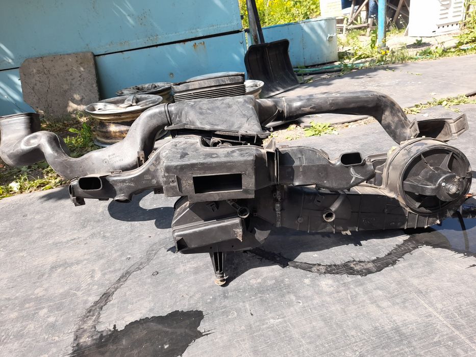 Печка в сборе воздуховоды Б-3,Б-4