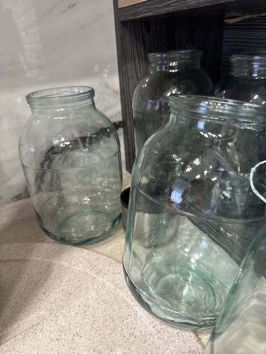 Банки стеклянные